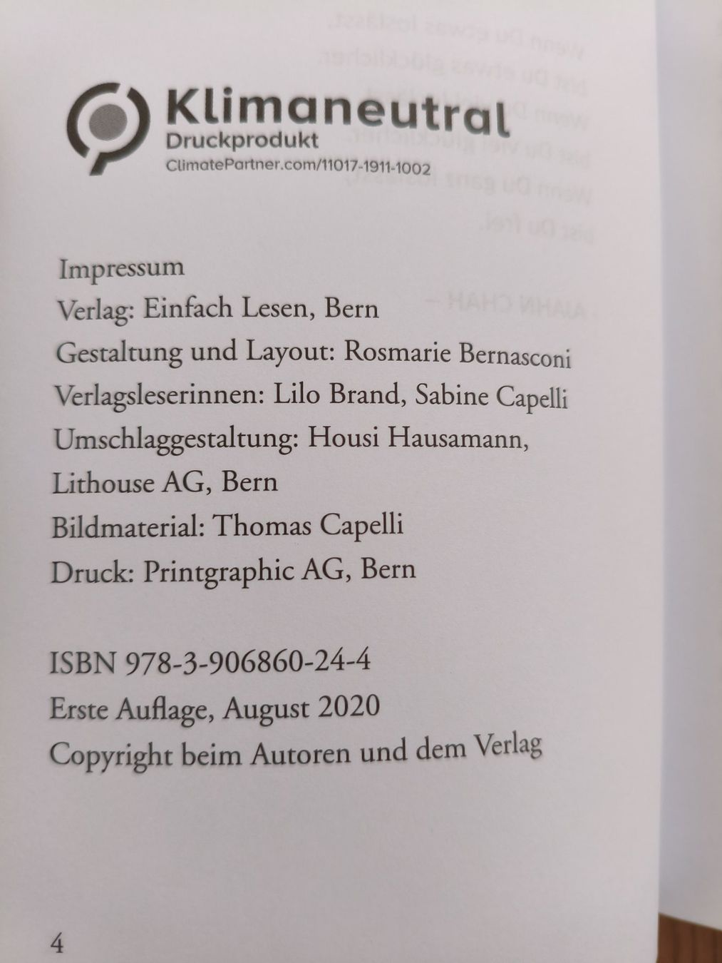 Libri: Thomas Capelli – Rette sich wer will – Usato da Schaffhausen venduto da philscardstore 4