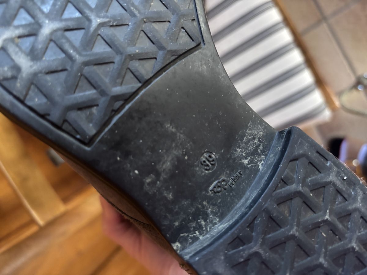 Mjus Scarpe da donna: Graue Boots von Mjus, Grösse 39, leder – Usato da Andelfingen venduto da Niki214 1