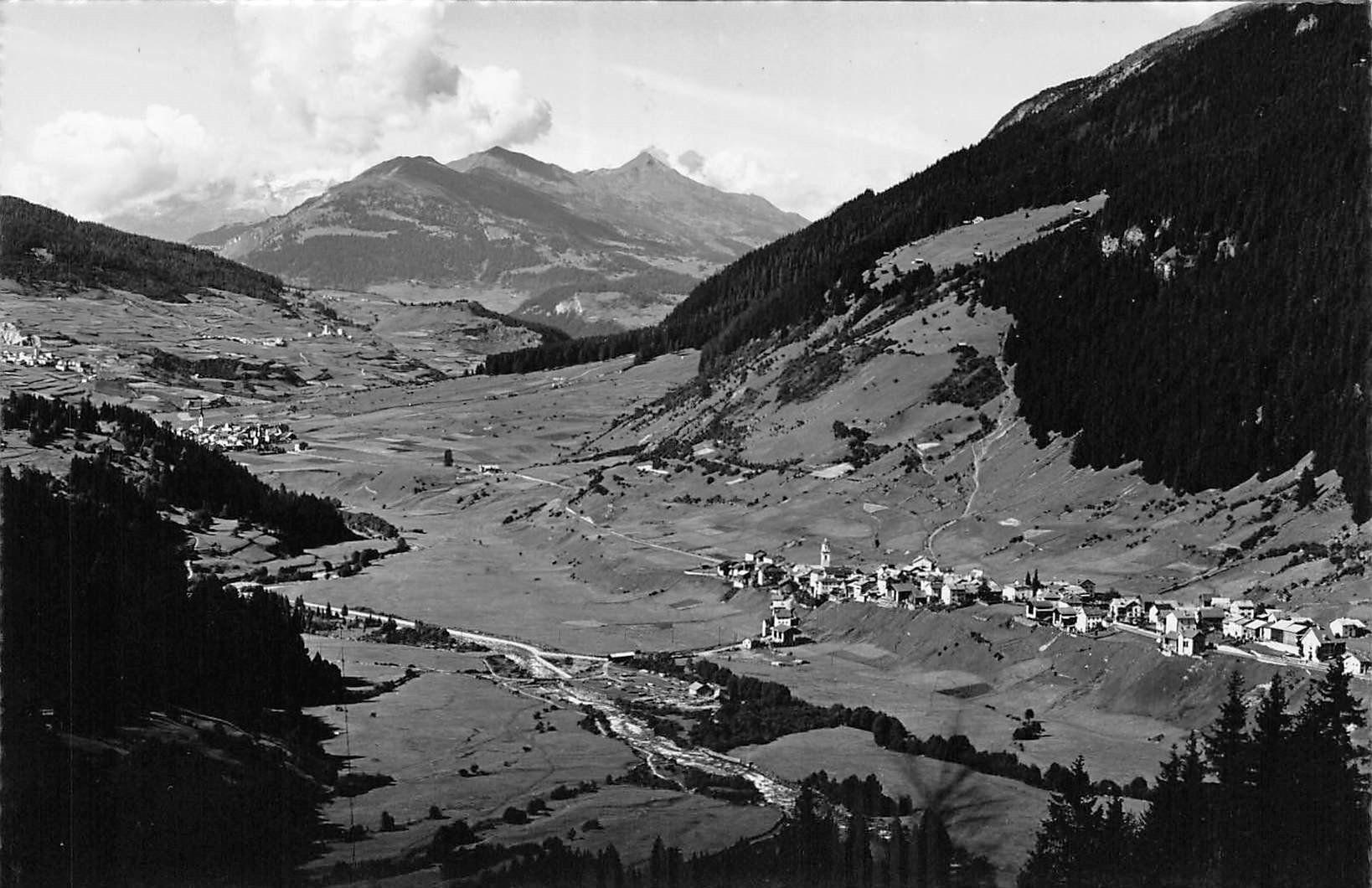 Cartoline postali: Tinizong, Tinzen – Usato da Ottikon b.Kemptth. venduto da Neptun1974
