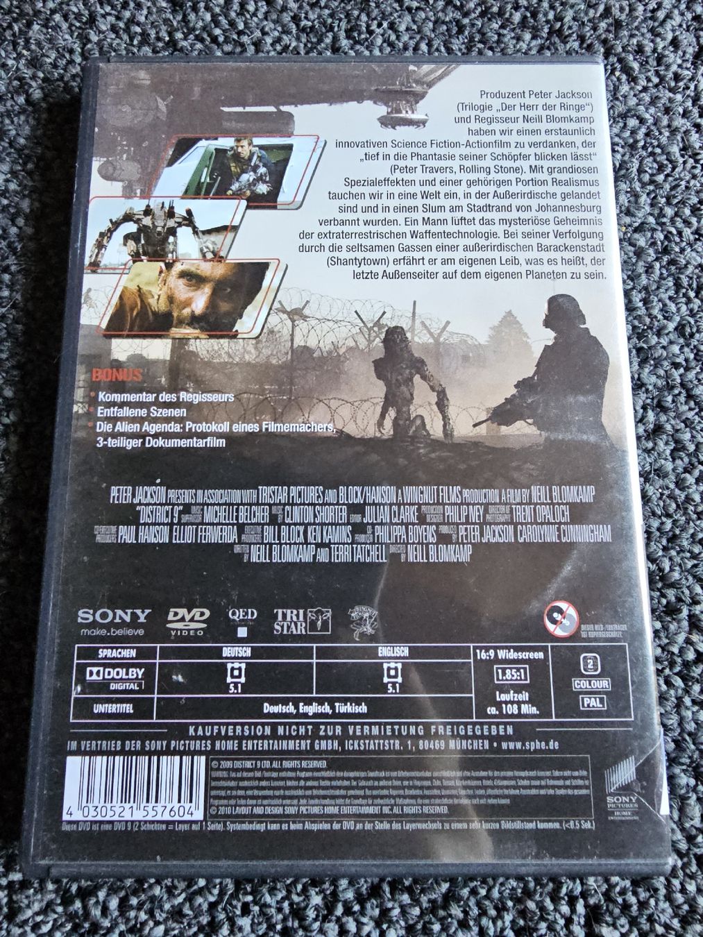 Tutti i DVDs: District 9 (22667) – Usato da Ruswil venduto da jan_bxl5 1