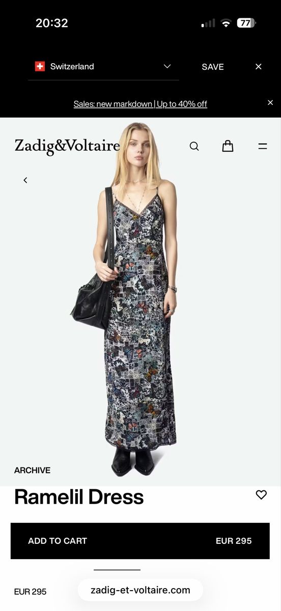 Zadig & Voltaire Vestiti: Zadig & Voltaire maxi dress S – Nuovo (secondo la descrizione) da Münchenstein venduto da ArleneLM 4