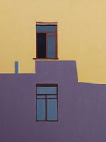 Acrylic Painting "The shadows"  30 cm x 40 cm