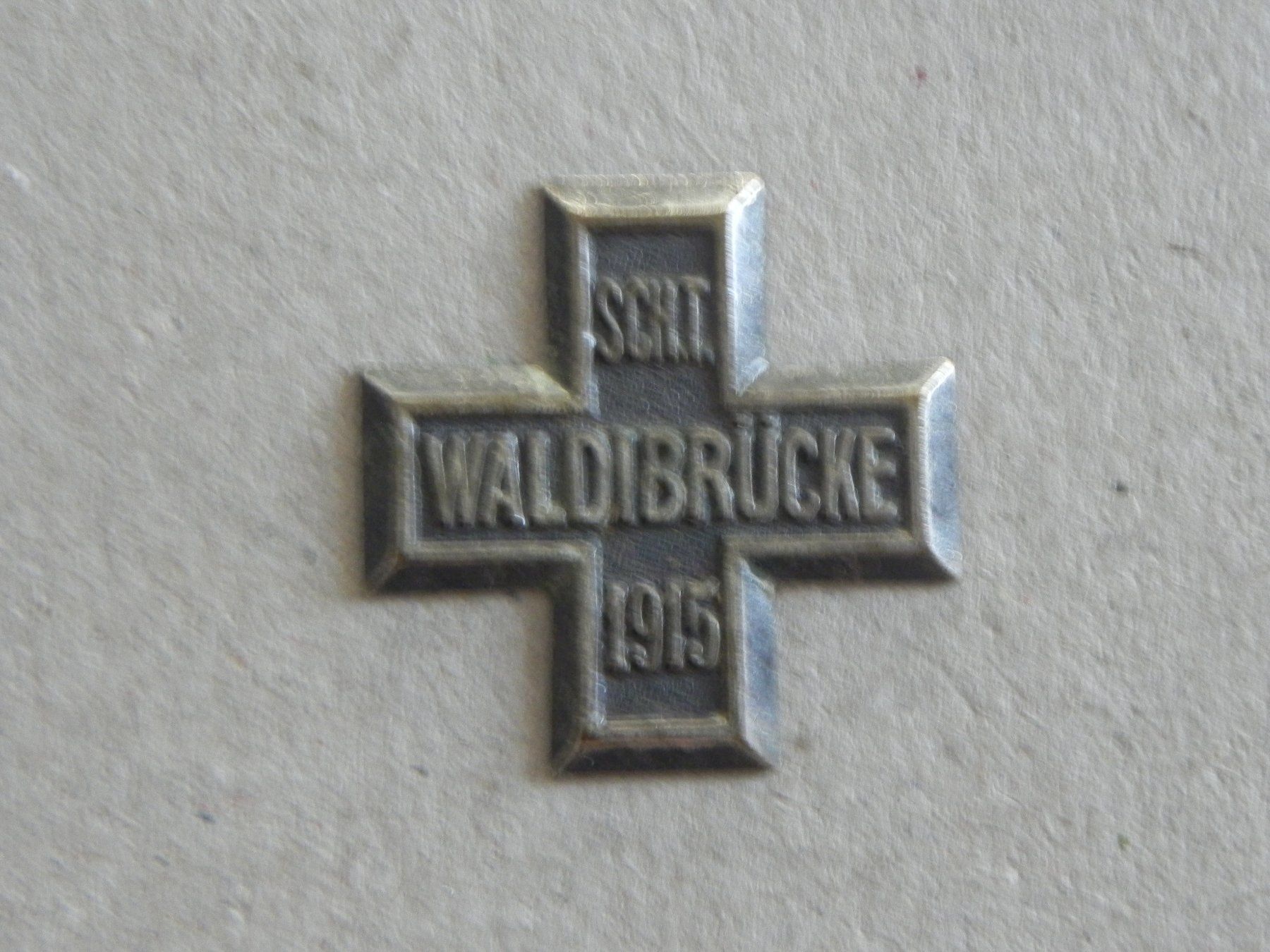 Placchette & Badge: Abzeichen Schwingfest Schwingen Waldibrücke LU 1915 – Usato da Siebnen venduto da krimsie