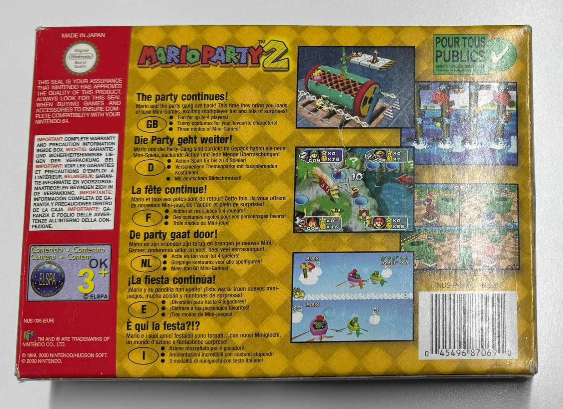 Nintendo Giochi: Mario Party 2 OVP – Usato da Baden venduto da Swissgamestore 2