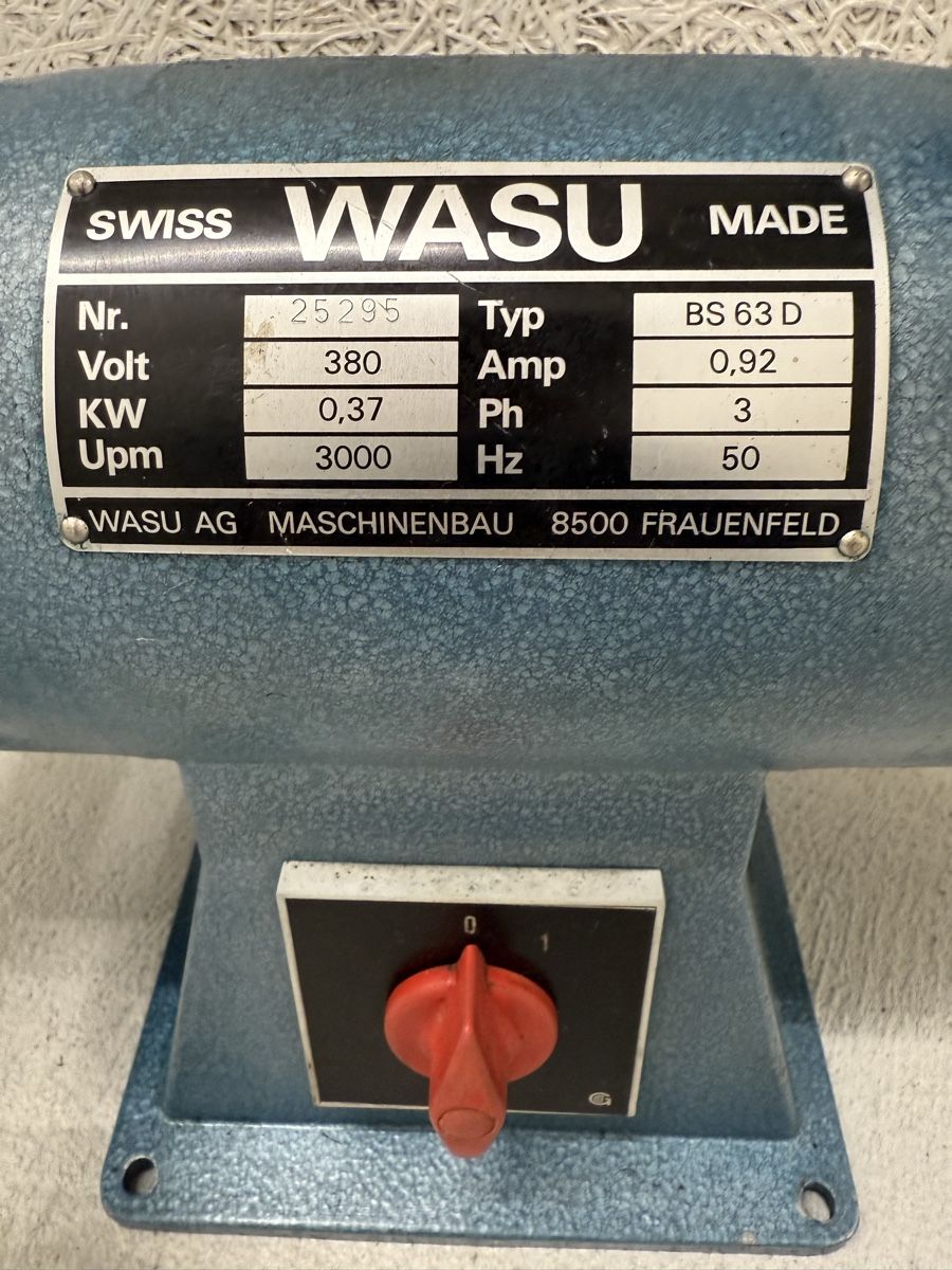 Wasu Schleifen & Polieren: Bandschleifmaschine WASU Swiss – Gebraucht aus Dietlikon von DIVO 4