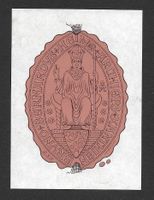 Ex-libris héraldique Dr. Bruno Bernard HEIM, Luzern, Oltren