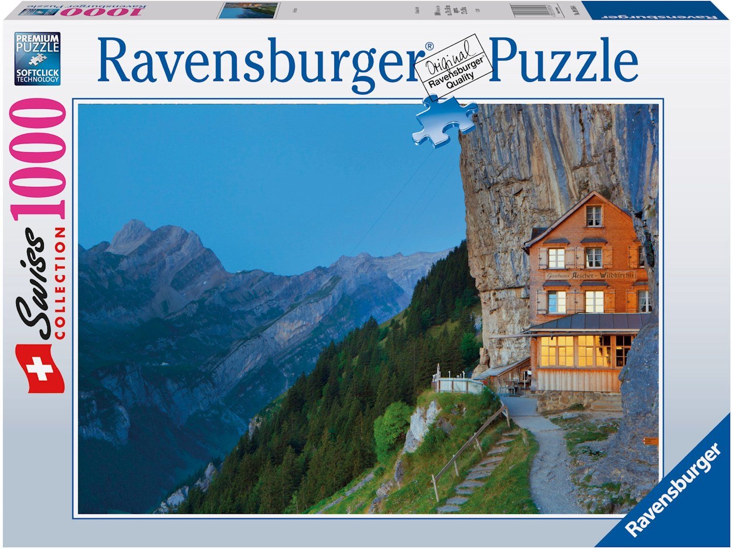 Ravensburger Puzzle: Ravensburger Schweizer Puzzle, 1000 T, neu, Preis pro Puzzle – Nuovo e nell'imballaggio originale da Turbenthal venduto da TopToys 1