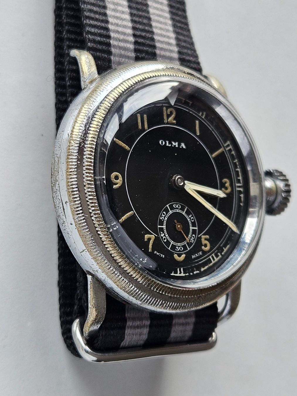 Orologi: 180 Olma Military Pilotenuhr – Usato da Berikon venduto da mmm21 6