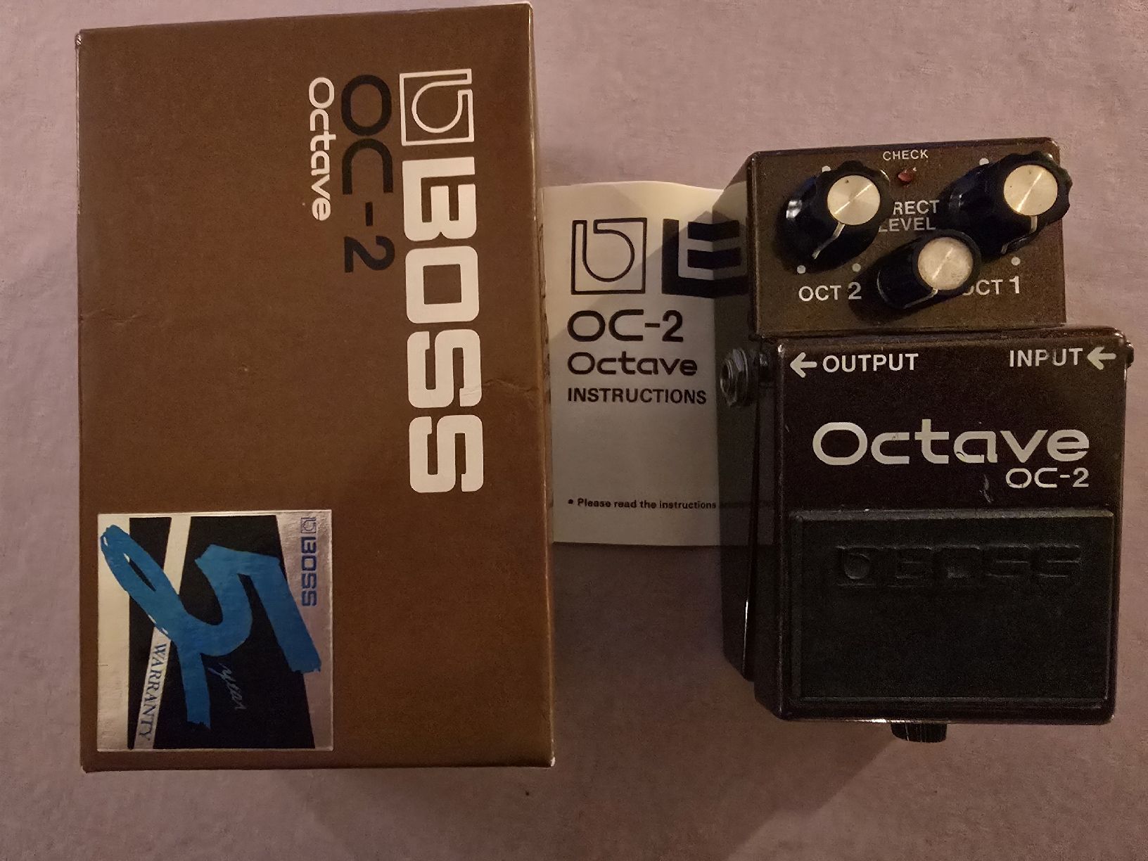 Boss Musikinstrumente: BOSS OC-2 OCTAVE ...RAR !!! – Gebraucht aus Zürich von Antiquedealer 3