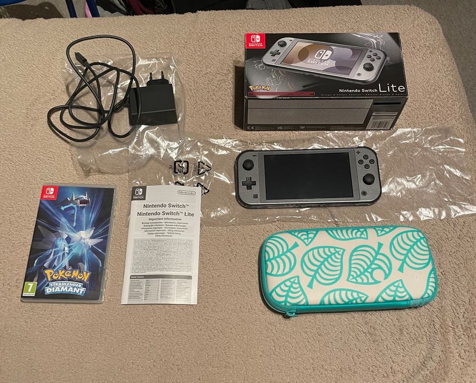 Nintendo Switch Lite Konsole Dialga & Palkia Edition + Spiel Kaufen