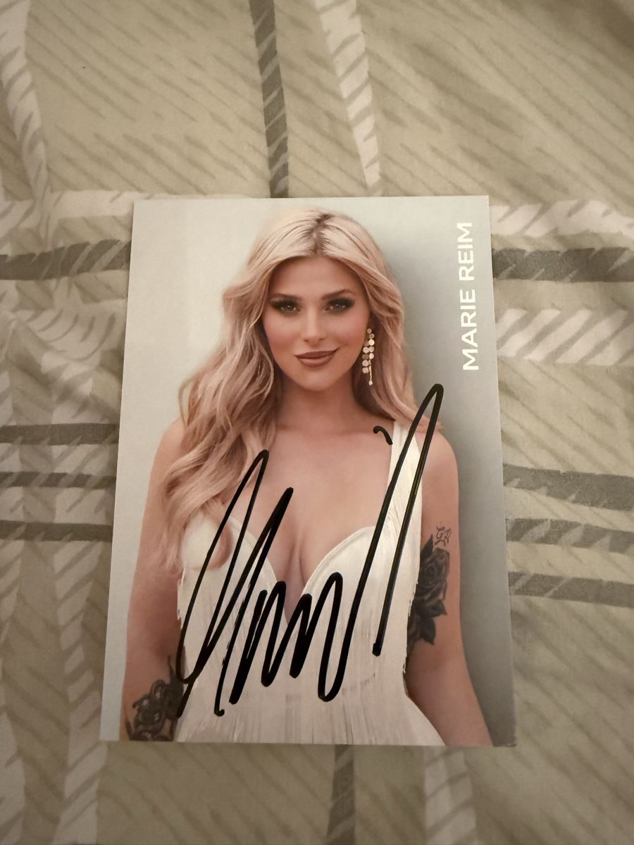 Autografi: Autogrammkarte Marie Reim handsigniert – Usato da Rüschlikon venduto da andi_841