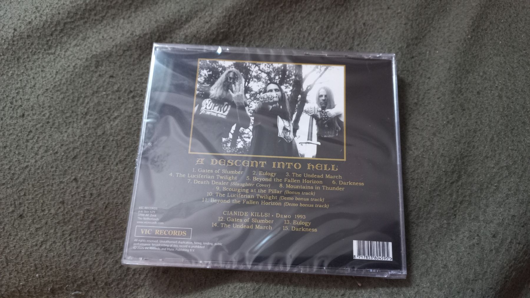 CDs: Cianide-A Descent...CD Neu Death Metal – Neu und originalverpackt aus Olten von Donatello1984 1