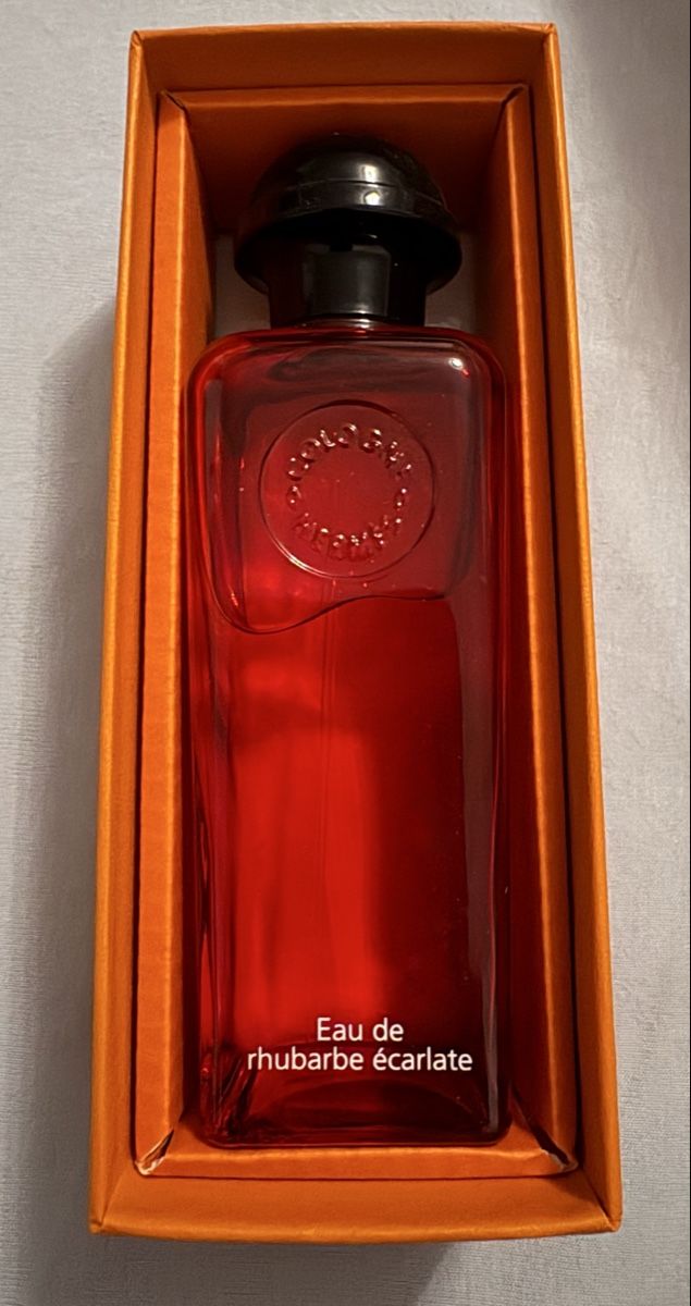 Hermès Profumi & Eau de Toilette: Hermes Eau de Rhubarbe Eclatee Cologne 100ml full bottle – Usato da Rüschlikon venduto da luc_q2tl