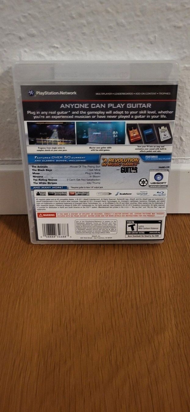 Sony Spiele: PS3 - Rocksmith – Gebraucht aus Münsingen von Heroism2010 1