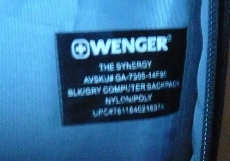 Wenger Zaini: Rucksack Wenger / CH – Usato da Ruggell venduto da Btt 4