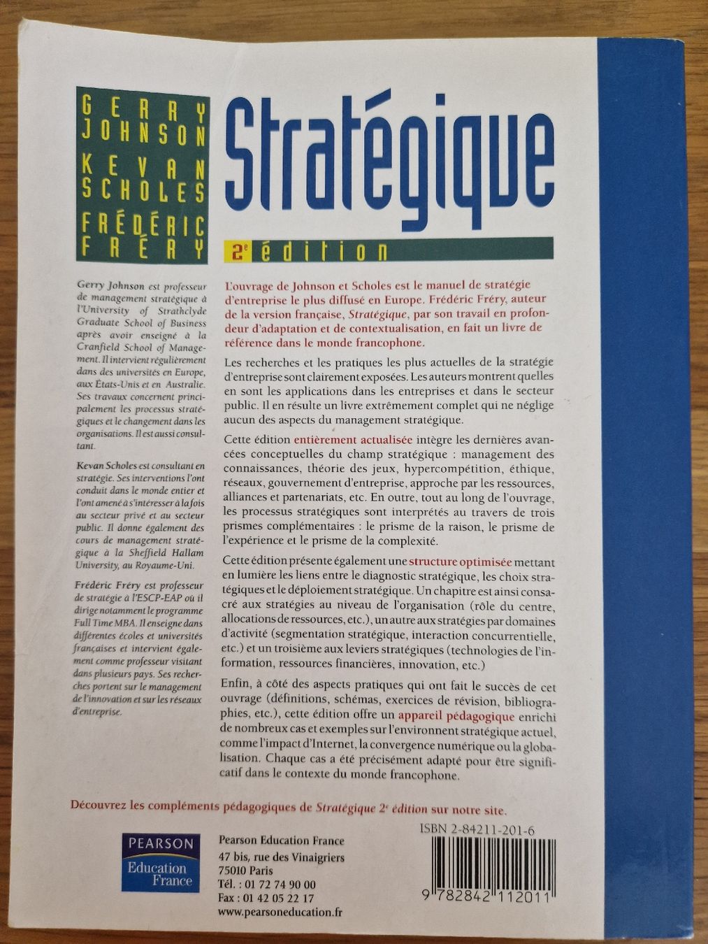 Libri: Stratégie 2ème édition – Usato da Villars-sur-Glâne venduto da Agnie80 1