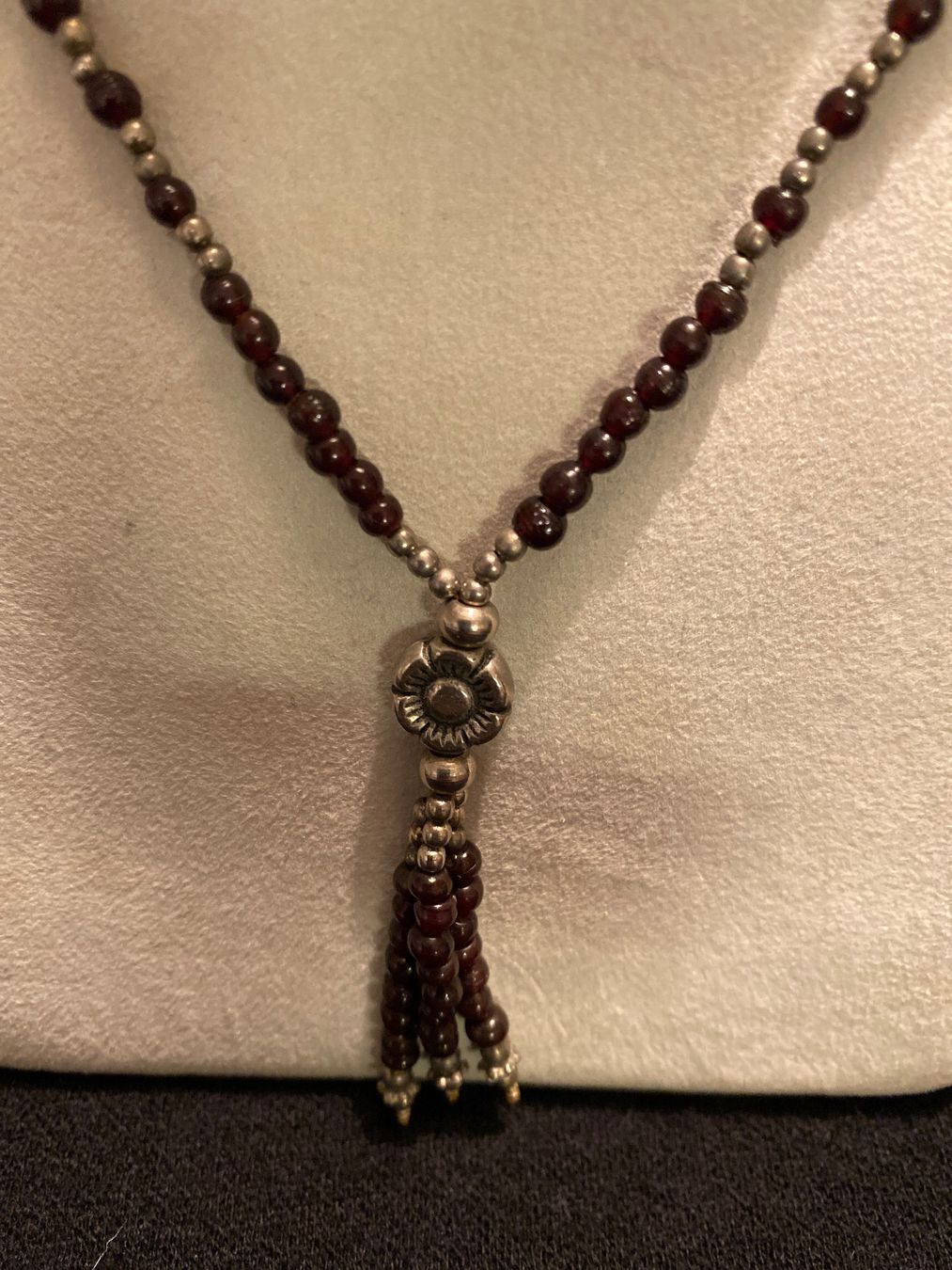 Ketten: Elegantes Vintage Granat-Collier – Gebraucht aus Dübendorf von cchiarello 1