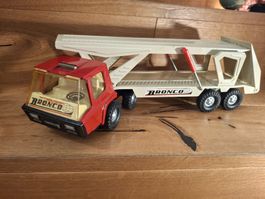 Bronco Spielzeug LKW mit Auflieger, Vintage, Top Zustand