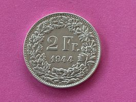 2 Fr. 1944 sehr schön