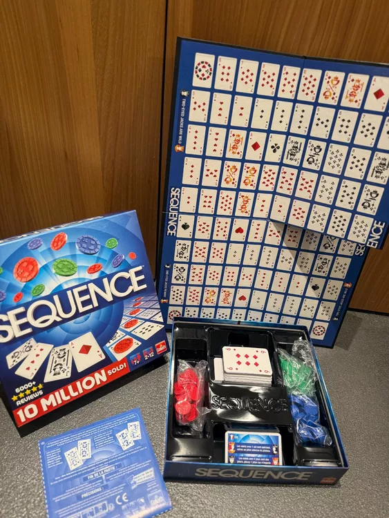 Jeu de société Sequence – jeu familial et stratégique (7+) (Gebraucht ...