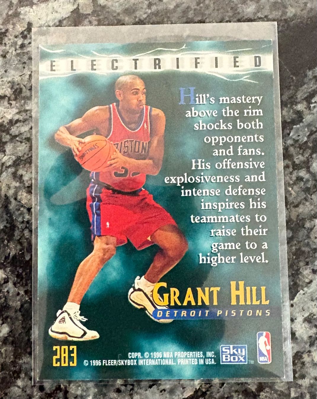 Nba Cartes à collectionner: NBA Grant Hill Skybox Electrified Card – Neuf (Voir description) à Muttenz par joba23 1