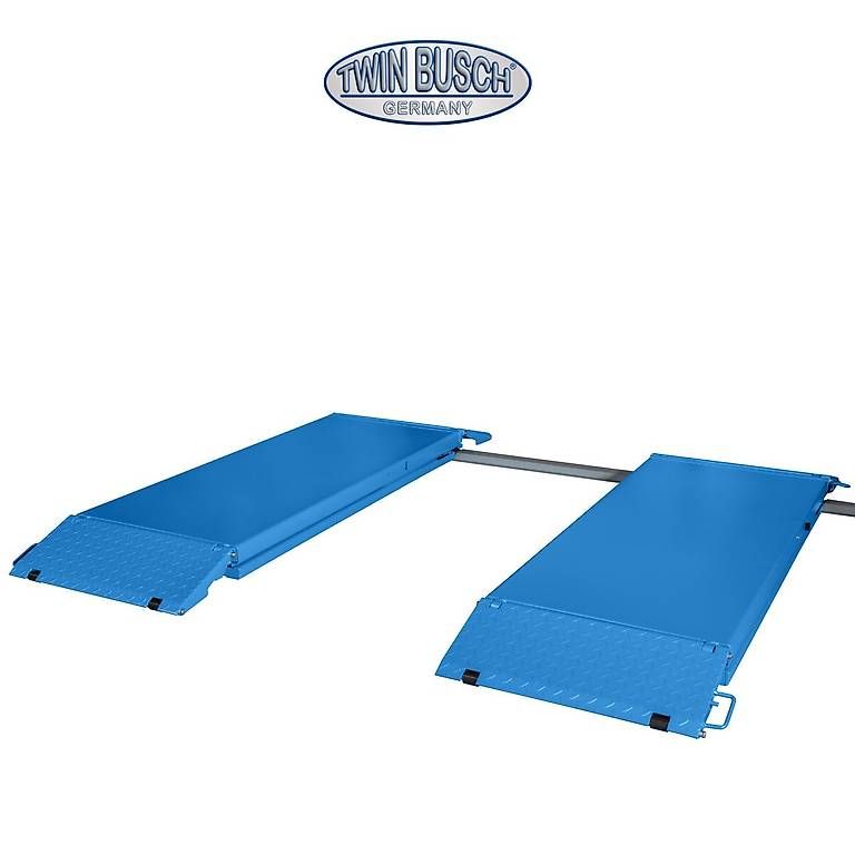Piattaforme elevatrici & Crick: Profi Scherenhebebühne 3.5 t - Überflur Blau – Nuovo e nell'imballaggio originale da Rüthi (Rheintal) venduto da Toptool 2