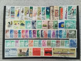 tolles DDR Lot gestempelt