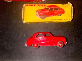 Dinky Toys Austin Somerset Saloon Rouge/Noir Réf. 161 - OVP
