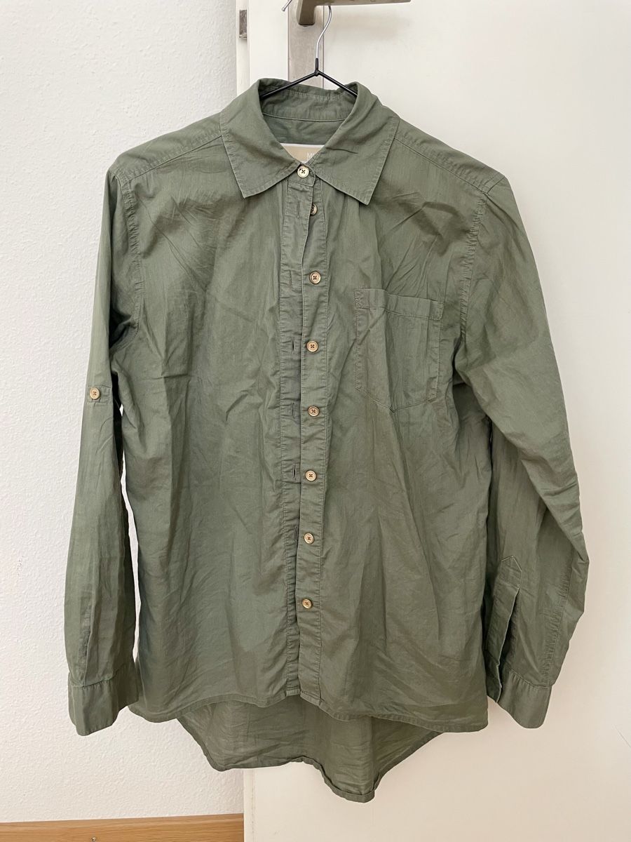 Michael Kors Camicette: Michae Kors Hemd in Khaki, Gr. S – Usato da Zürich venduto da vik_isi