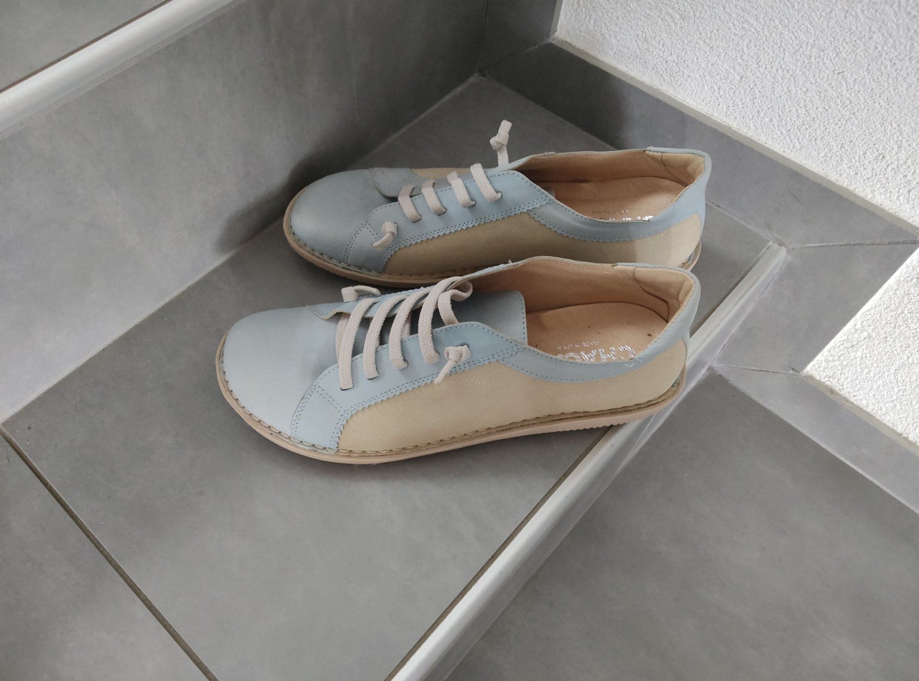 Damenschuhe: Derbies cuir chacal – Neu (gemäss Beschreibung) aus Vicques von prairie0809