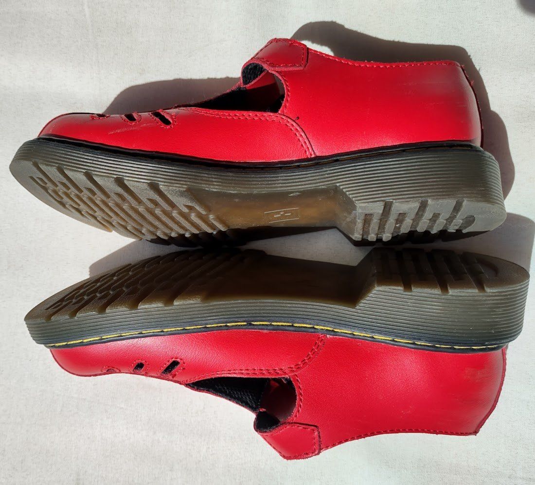 Dr. Martens Scarpe da donna: Rote Schuhe von Dr Martens, Ashby, Gr. 35 – Usato da Lugano venduto da kat_lm5b 3