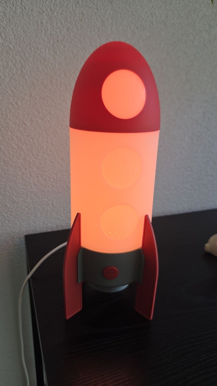 Ikea Lampade: Ikea Kinder Nachtlicht Lampe – Nuovo (secondo la descrizione) da Zug venduto da opo_cy5d 1