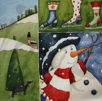 Serviette im winter (rar)