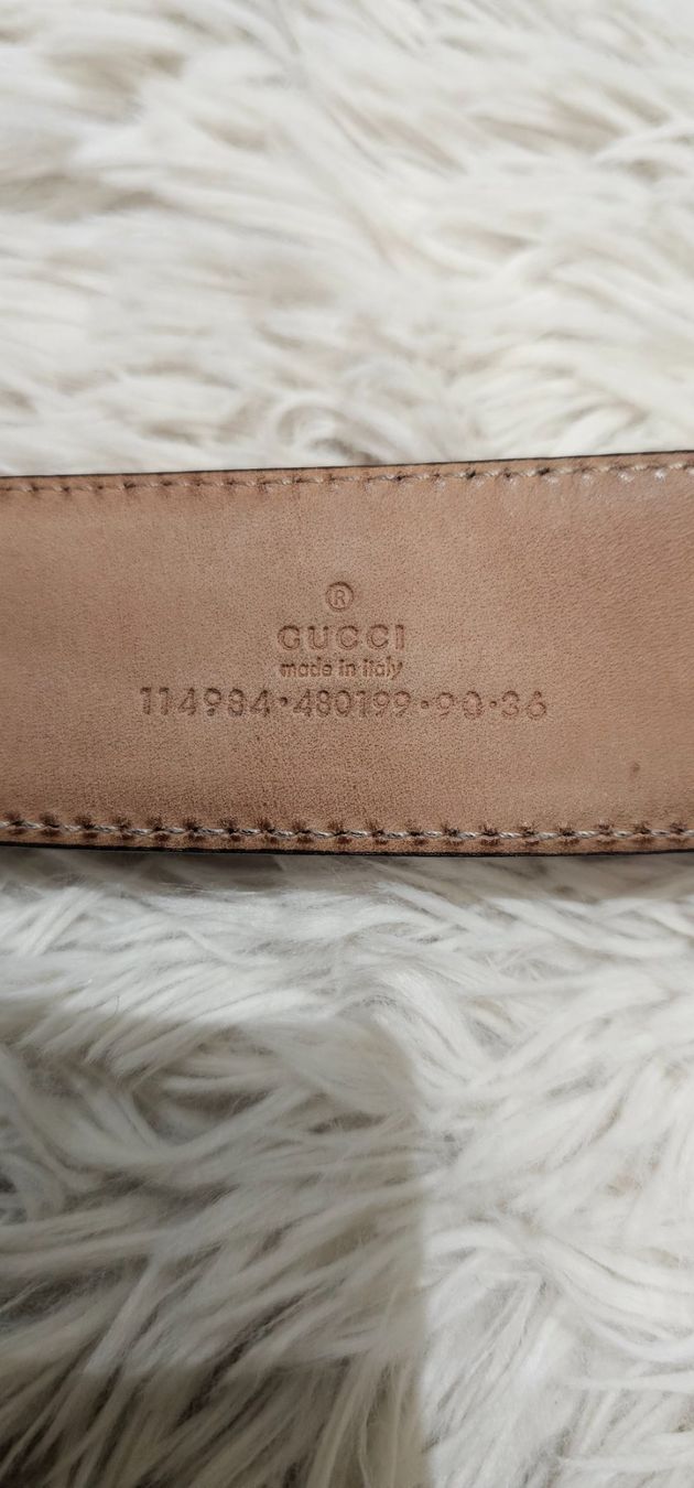 Gucci Cinture: Gucci Gürtel Interlocking G braun Leder – Usato da Glattpark(Opfikon) venduto da Melli85 1