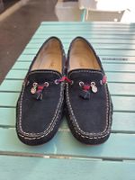 ❗SALE ❗Walder Leder Mokassins Gr. 39 Dunkelblau