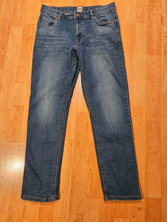 1 Paar gerade blaue Jeans 176 La Redoute