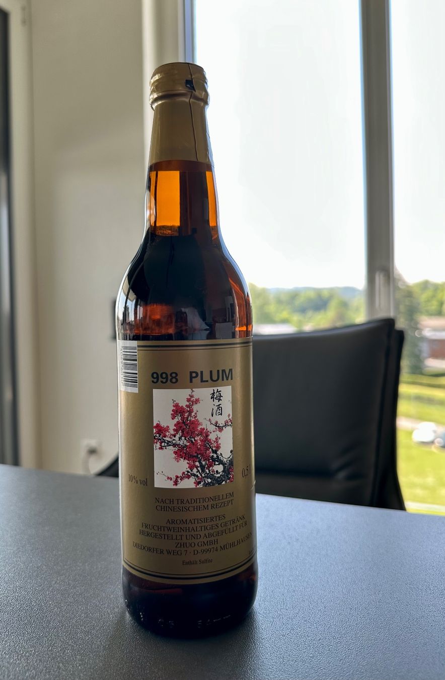 Bevande alcoliche: Pflaumen Wein, ungeöffnet, 0.5l – Nuovo e nell'imballaggio originale da Weinfelden venduto da dyildiz69