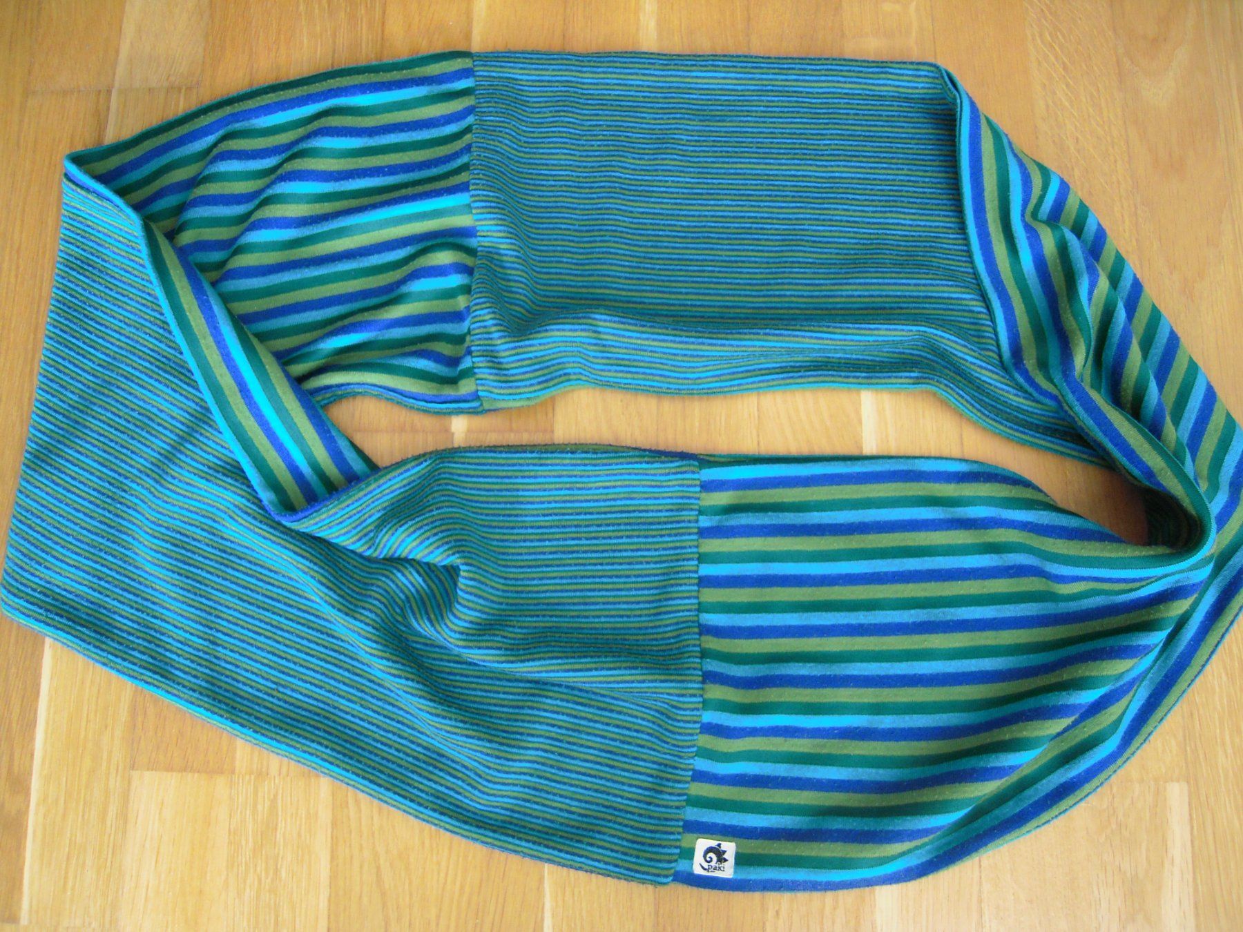 Foulard & Sciarpe: Schöner Loop Schal blau/türkis/grün – Usato da Uzwil venduto da visions77