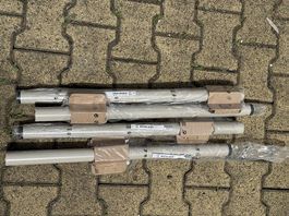 4 Stück Ikea Adils Tischbeine beige