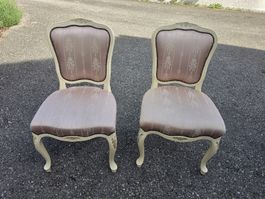 Elegante Stühle, 2 Stk., Vintage Look, Stilmöbel, Top! (