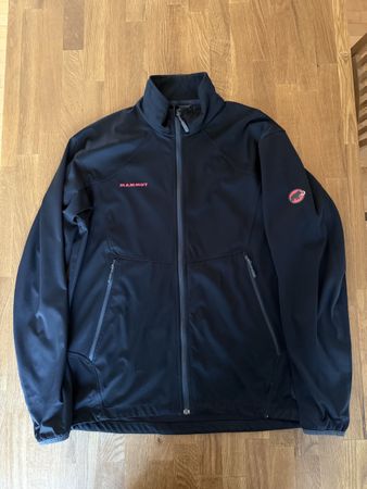 Mammut Softshell Jacke, Herren, Schwarz Gr. XL