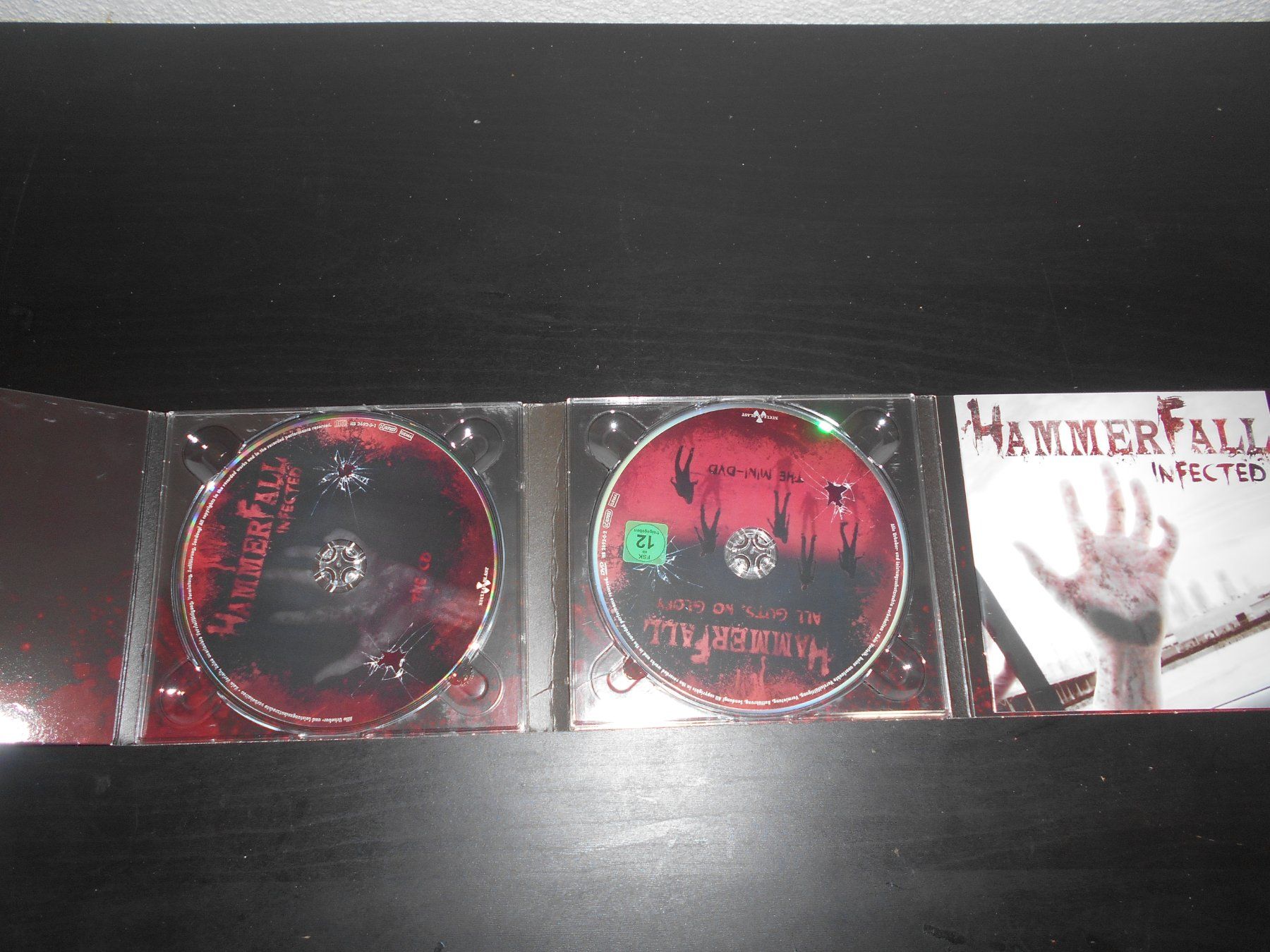 CD: HammerFall – Infected / 2011 / 2 CDs – Usato da Aarberg venduto da witchhunter01 1