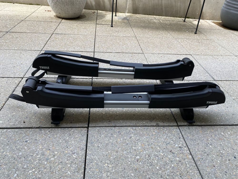 BaKaS Dachträgerpolster 40cm 2er Set - Schaumstoff Auflage Für Kajak & Surfbrett