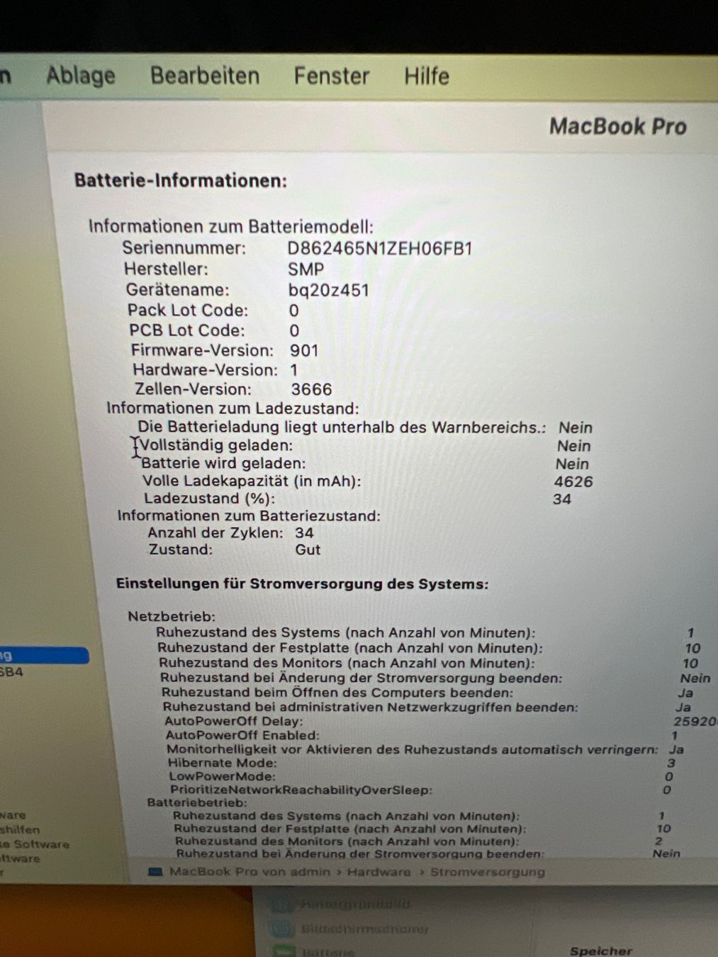 Apple Notebook: MacBook Pro 13" 2017 Grey , Core i5, 8 GB Ram & 128GB #08 – Usato da Dietikon venduto da speedkauf 5