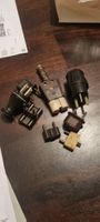 Alte Bakelit . Netzstecker  Elektro Teil verschiedene Teile