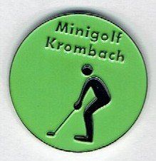 Placchette & Badge: Minigolf Krombach – Usato da Hinterkappelen venduto da Schampus