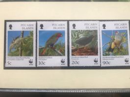 Pitcairn Inseln 1996 WWF Satz Vögel Hendersoninsel postfr.