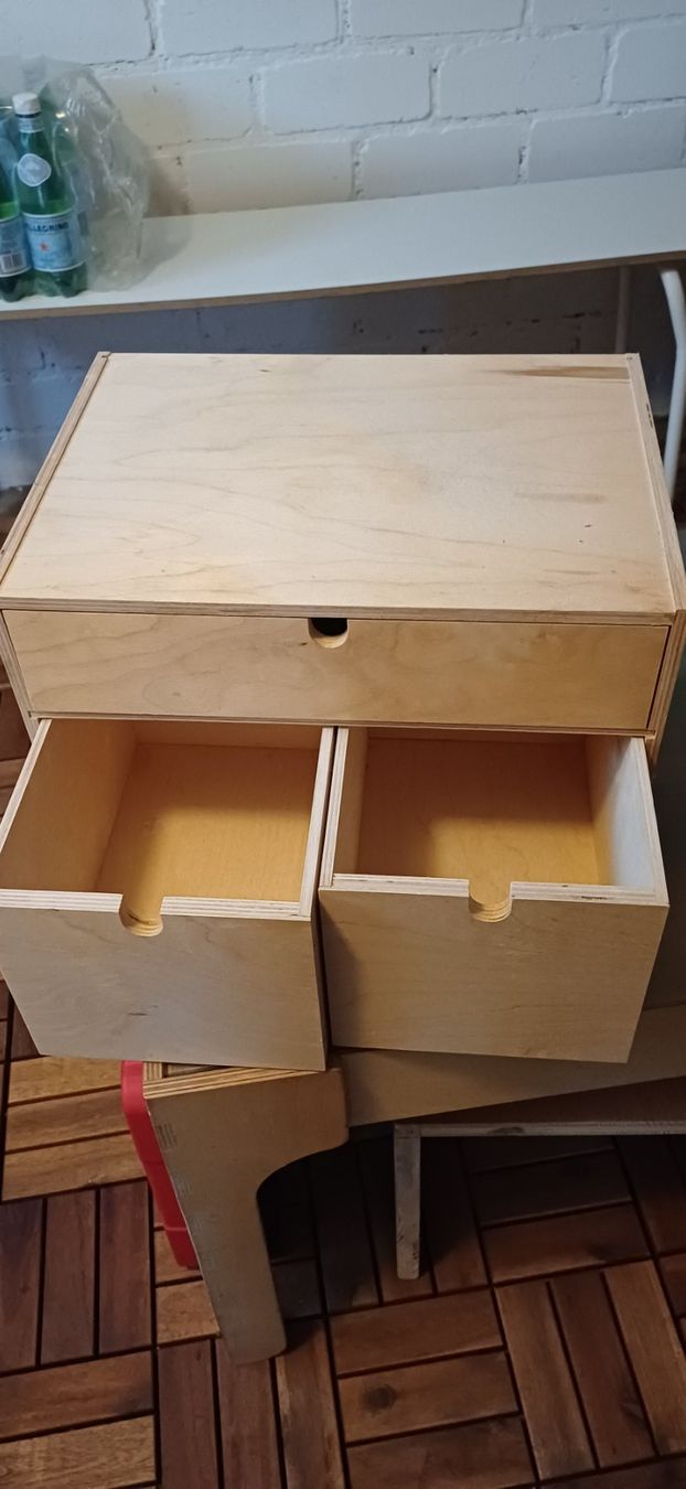 Ikea Kommoden: Holzschubladenbox natur – Gebraucht aus Utzenstorf von malibu06 2