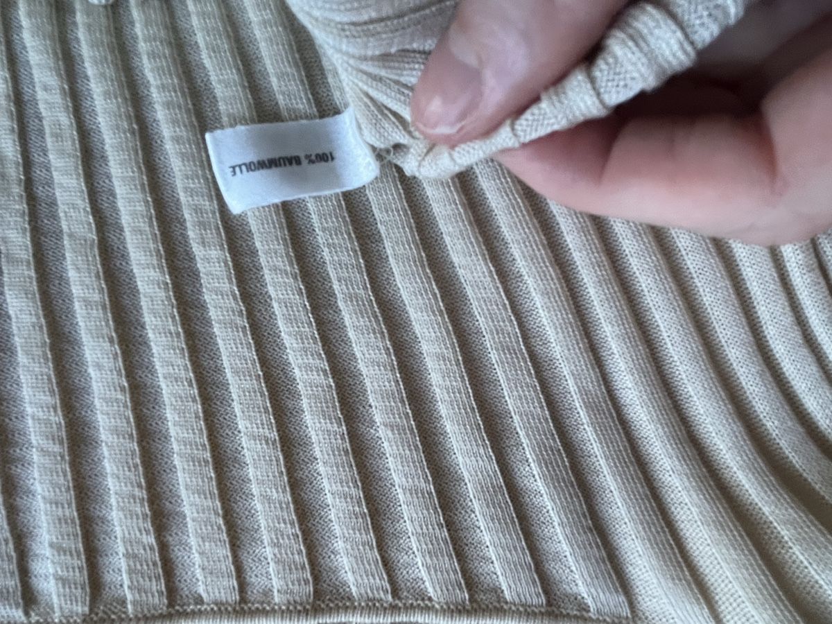 Maglioni & Felpe: SusannDamen Rippstrick Pullover beige 100% Baumwolle Grösse – Nuovo (secondo la descrizione) da Suhr venduto da nataschaad 2