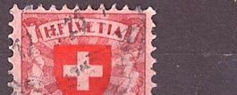 # 36 --- ABART "HFLVETIA STATT HELVETIA"